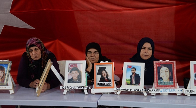 Diyarbakır'da evlat nöbetindeki anne oğluna seslendi