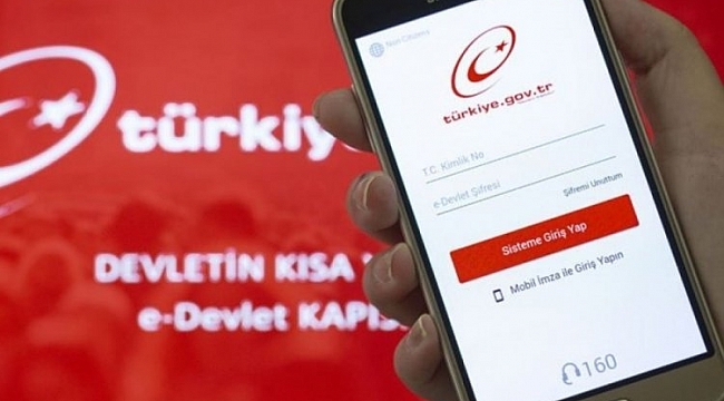 E-devlet'ten yeni hizmet