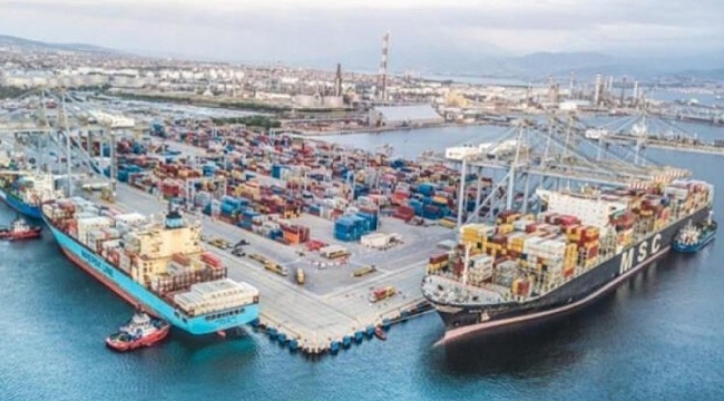Elleçlenen yük miktarı yüzde 5,6 arttı