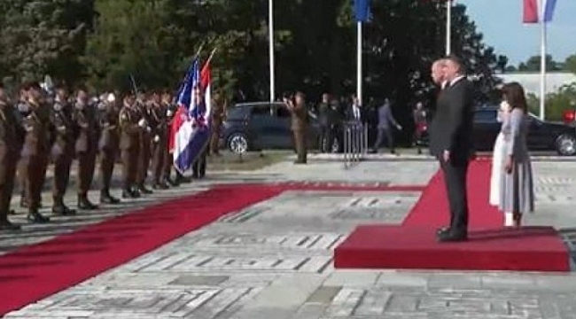 Erdoğan Hırvatistan'da