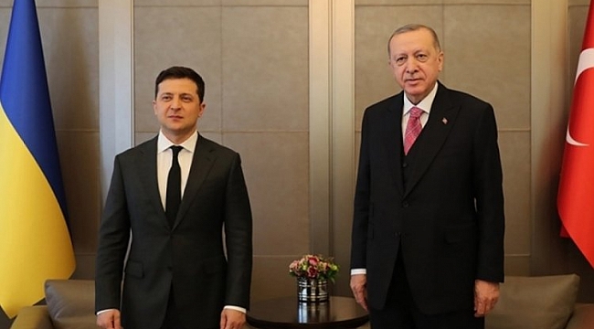 Erdoğan, Zelenski ile görüştü