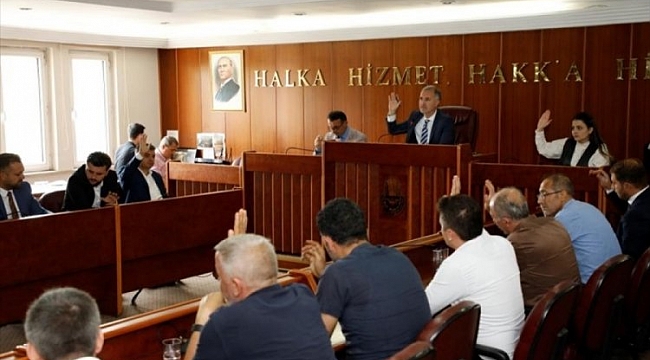 İnegöl'de Eylül ayı meclis toplantısı yapıldı