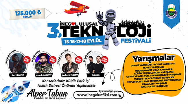 İnegöl'de Festival haftası