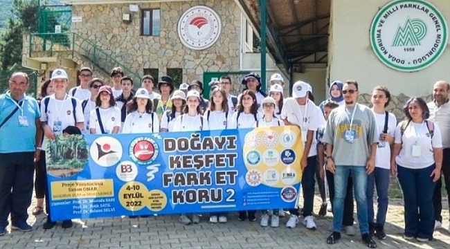 Karacabey'de çocuklar doğayı yakından tanıyor