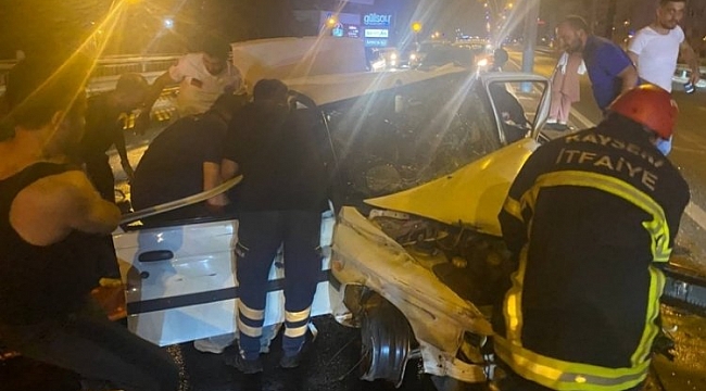 Kayseri'de feci kaza