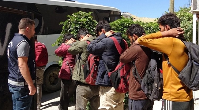 Kocaeli'de 6 düzensiz göçmen yakalandı