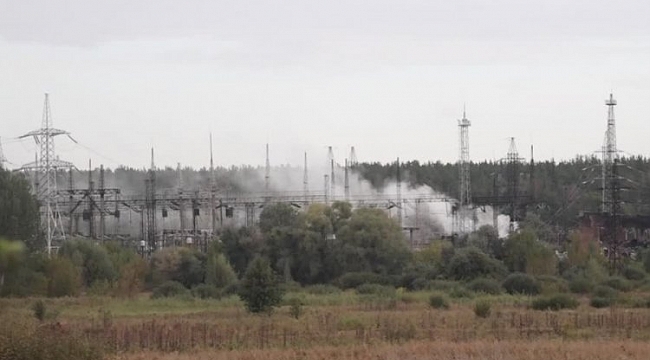 Rusya, Ukrayna'da elektrik santralini vurdu