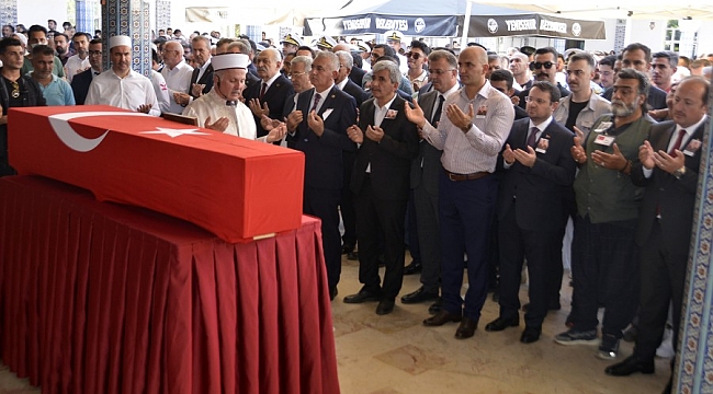 Şehit Uzman Çavuş, son yolculuğuna uğurlandı