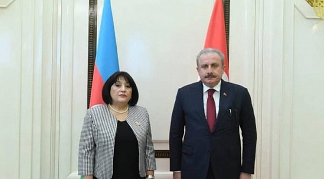 Şentop, Azerbaycanlı mevkidaşı ile görüştü