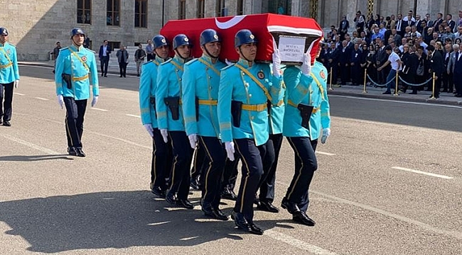 TBMM'de Mustafa Dağıstanlı için tören düzenlendi