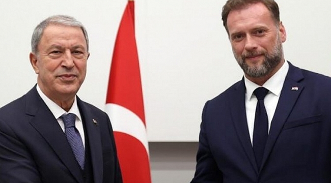 Bakan Akar, Hırvat mevkidaşı Banozic ile görüştü