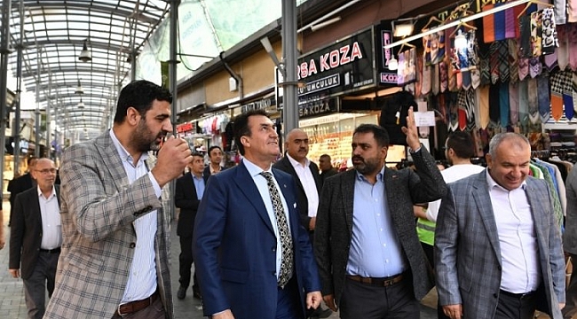 Bursa'da çarşı esnafının büyük sıkıntısı giderildi