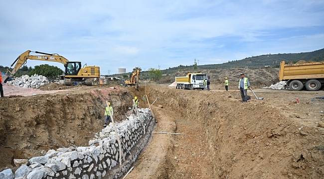 Bursa'da dere yataklarında kış hazırlığı