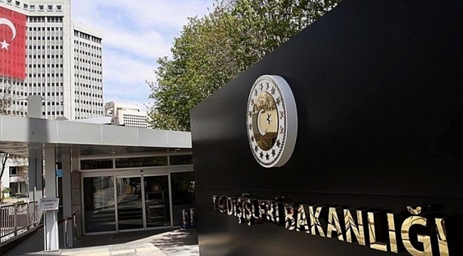 Dışişlerin'den, Ulusal Acil Durum kararnamesine kınama