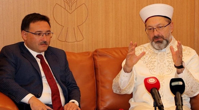 Diyanet İşleri Başkanı Ali Erbaş, Kayseri'de