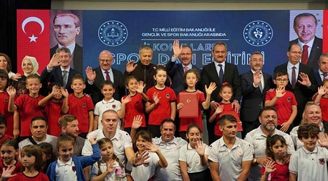 İki Bakanlık arasında 'spor dalı eğitimi' protokolü