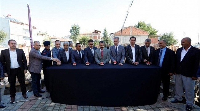 İnegöl'de Mevlana Camisinin temeli töreni gerçekleştirildi