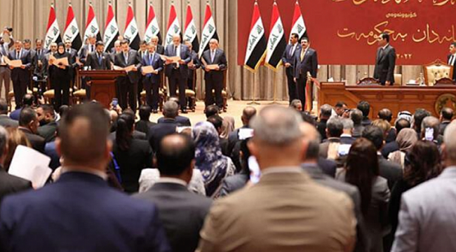Irak'ta meclisten, Sudani hükümetine güvenoyu