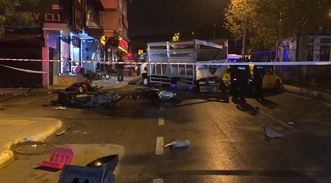 İstanbul'da akıl almaz kaza!