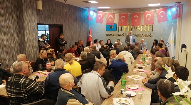 İYİ Parti Osmangazi'de bayram havası