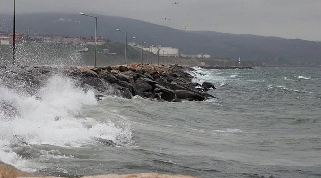 Marmara Denizi için fırtına uyarısı