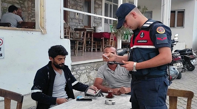Muğla Jandarmasından 'Huzurlu sokaklar' uygulaması