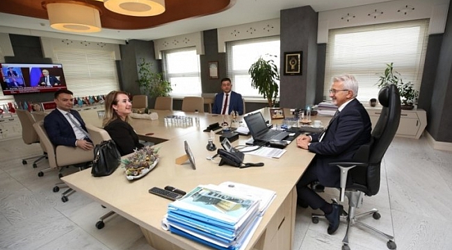 Nilüfer Belediye Başkanı'na teşekkür ziyereti