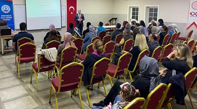 Osmangazi'de Eğitici Eğitimi Kurs Programı başladı