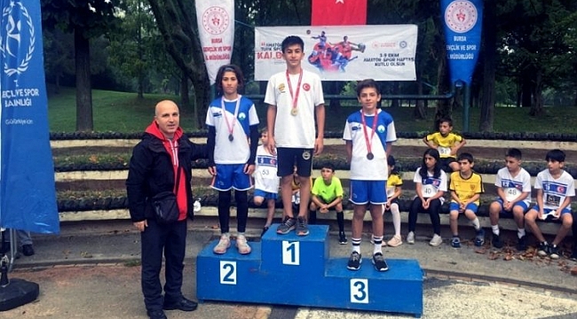 Osmangazili sporcular Kros Yarışları'nda göz doldurdu