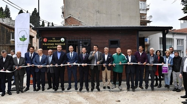 Pınarbaşı'na yeni muhtarlık binası