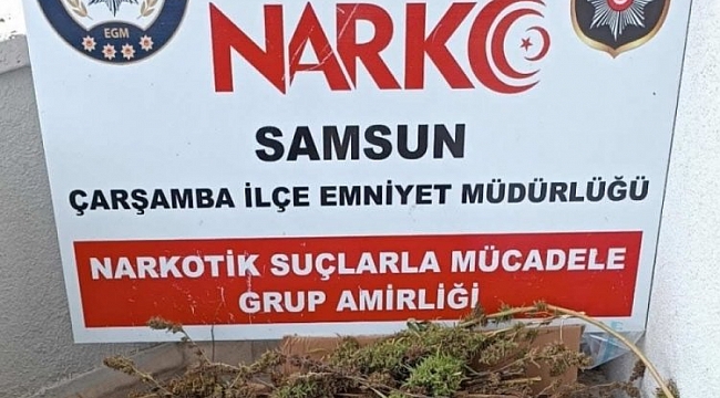 Samsun'da uyuşturucu operasyonu