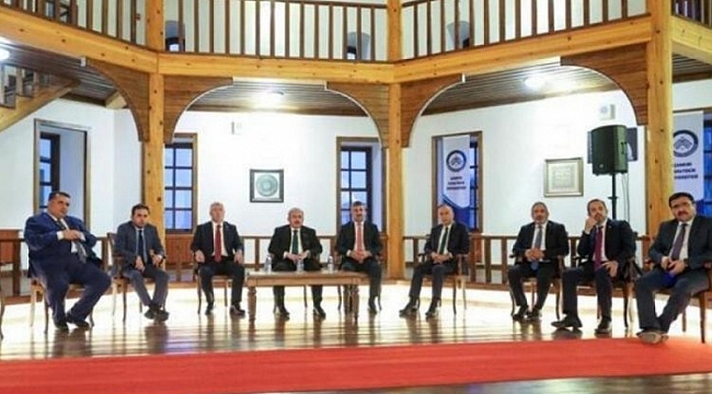 TBMM Başkanı Şentop, Anadolu'nun ilk 'darülhadisi'ni inceledi