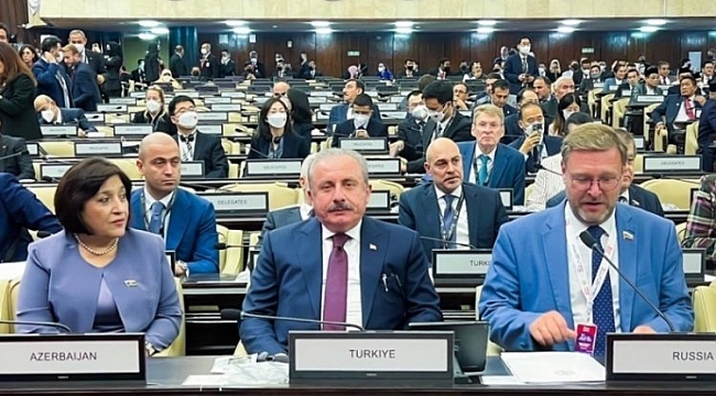 TBMM Başkanı Şentop'tan G20 Zirvesi'nde tahıl uyarısı