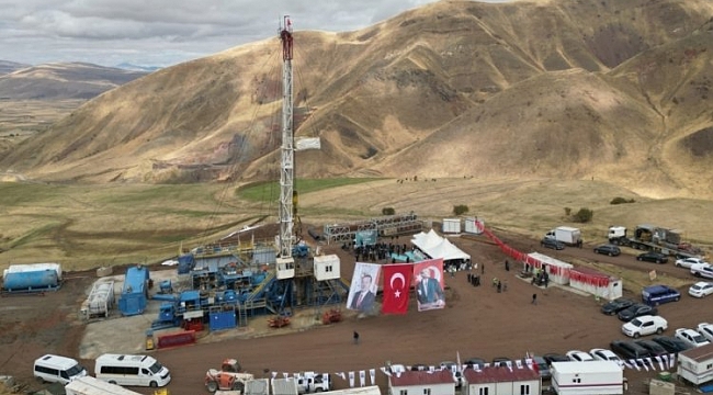 Türkiye'nin en büyük sondaj platformu Erzurum'da