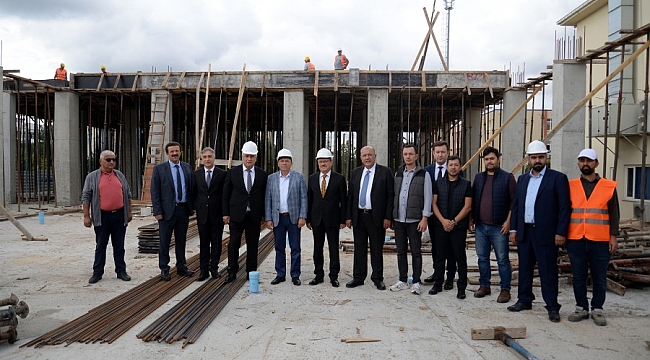 UÜ'de laboratuvar inşaatı yükselmeye devam ediyor