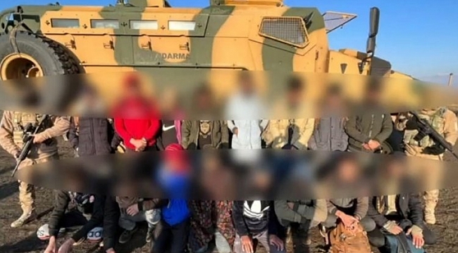 Van'da 25 kaçak göçmen yakalandı