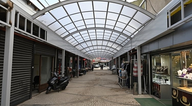 Yenişehir'in çarşısına konfor geliyor