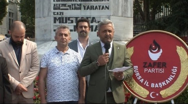 Zafer Partisi Bursa'dan, 1050 Konutlar projesi itirazı
