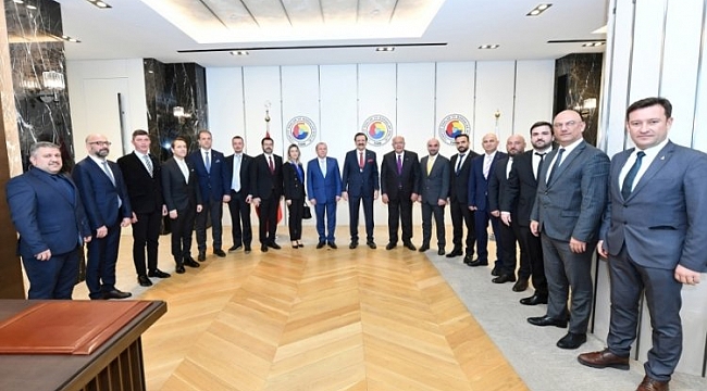 BTB'den TOBB başkanı Hisarcıklıoğlu'na ziyaret