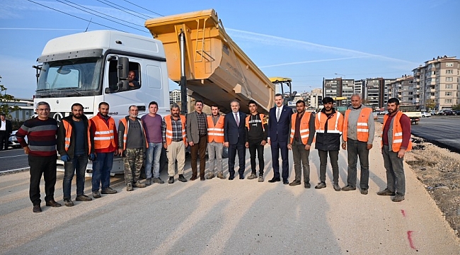 Bursa'da Çalı Yolu'na otoban ayarında düzenleme