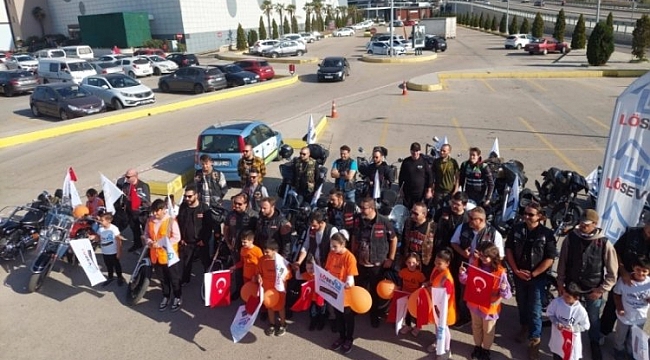 Bursa'da 'lösemili çocuklar haftası' coşkuyla kutlandı