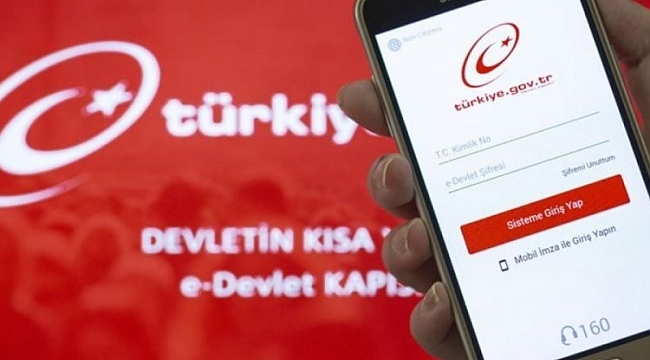 e-Devlet'te yeni hizmet!