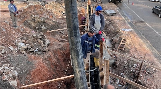 Harmancık'ta çevre düzenlemesi yapılıyor