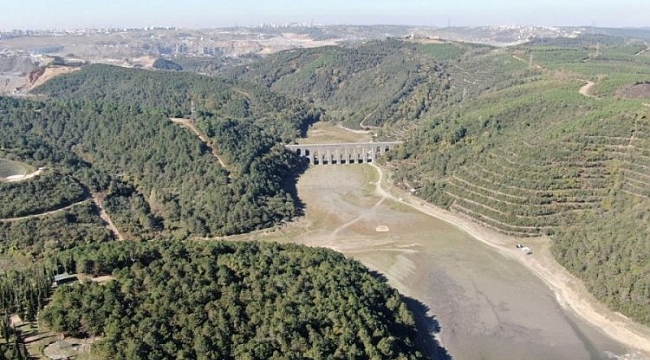İstanbul'a barajlarda doluluk oranı düşüyor