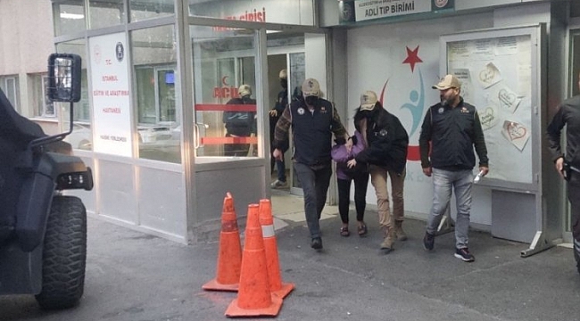 Kadın terörist sağlık kontrolünden geçirildi