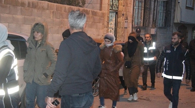 Kilis'te kaçak göçmen operasyonu