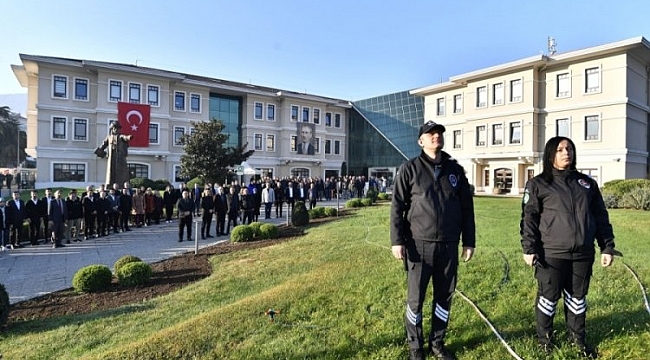 Osmangazi personeli Atatürk'ü andı