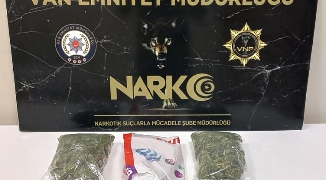Van'da uyuşturucu operasyonu