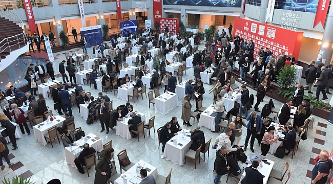 30 ülkeden 200'ü aşkın alıcı BTSO'da bir araya geldi