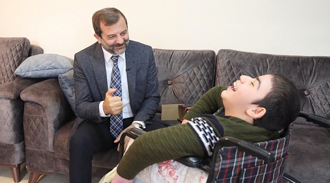 Başkan Işık'tan engelli bireylere sürpriz
